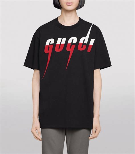 black gucci blade shirt|Gucci men tshirt blade.